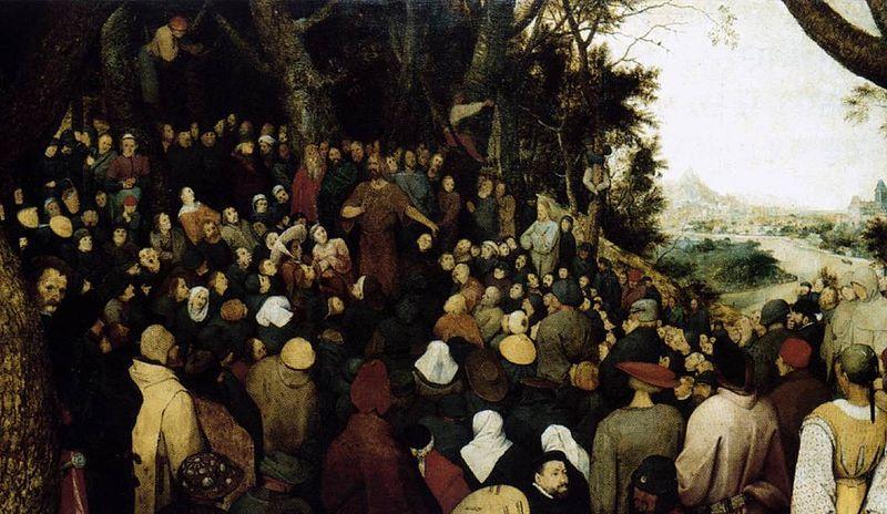 Pieter Bruegel the Elder The Sermon of St John the Baptist oil painting image